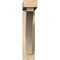 Ekena Millwork Thorton Block Rough Sawn Bracket w/ Offset Brace, Douglas Fir, 4"W x 18"D x 18"H BKT0402X18X18THR05RDF - alternate 2